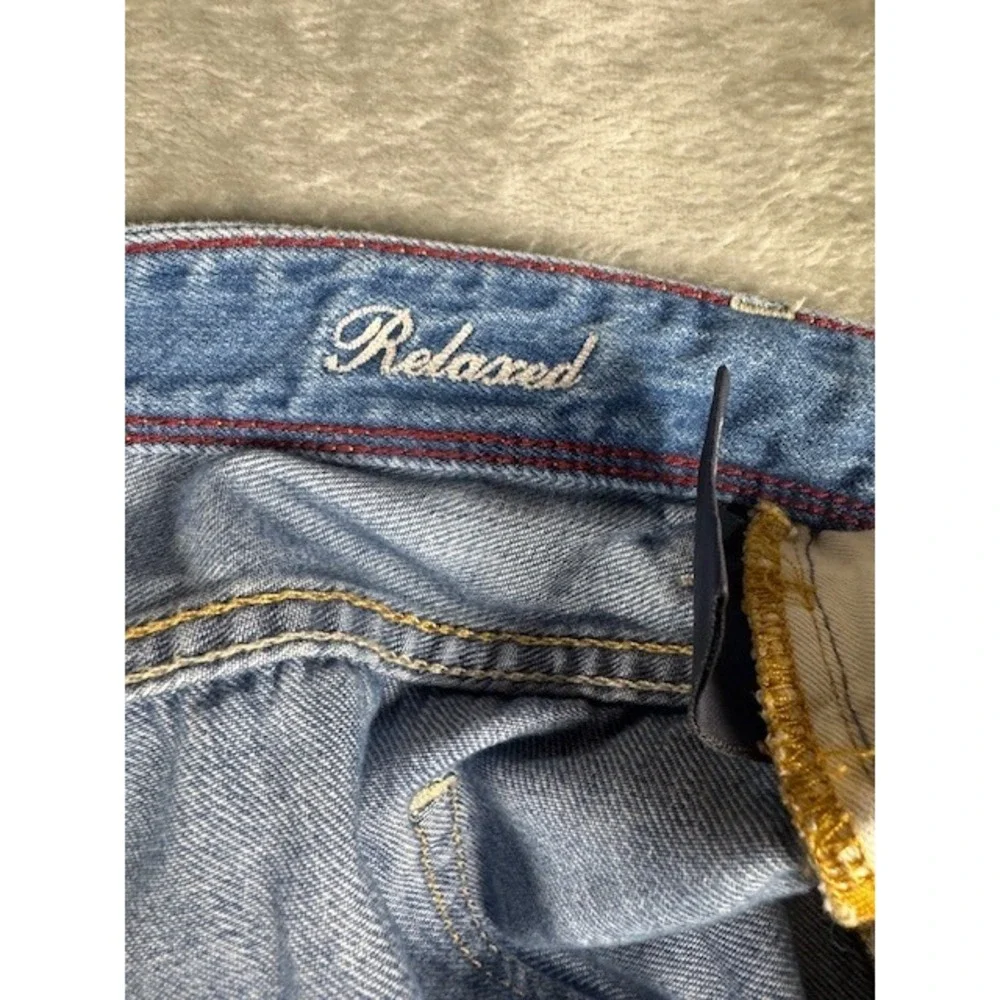 Tommy Bahama Jeans Mens 40 Cayman Island Relaxed Blue‎ Denim Tencel Blend Pants